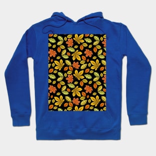 Autumn Leaves Pattern Hoodie